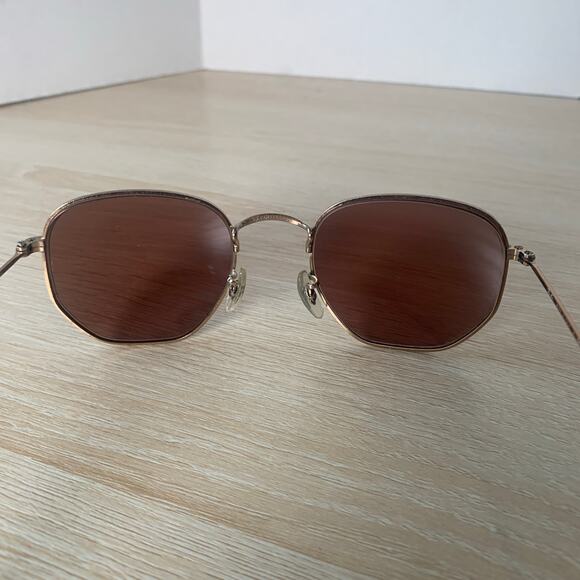 Ray-Ban RB3548-N 9069/A5 Gold Sunglasses FRAMES ONLY 51-21-145 Italy READ main image 8